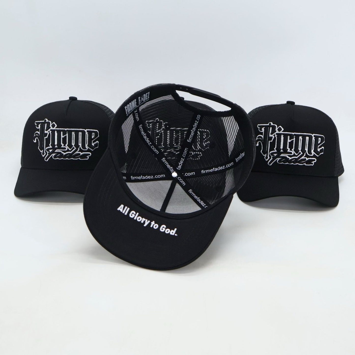 FIRME Fadez black embroidered cap