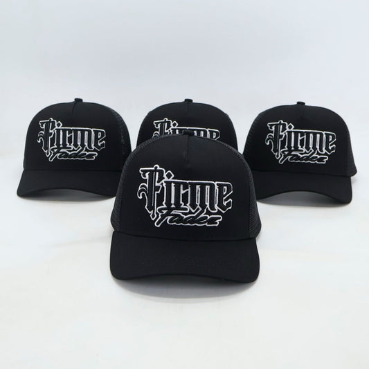 FIRME Fadez black embroidered cap