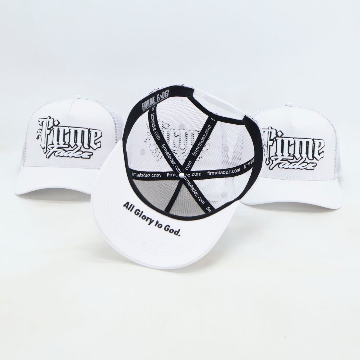 FIRME Fadez white embroidered cap